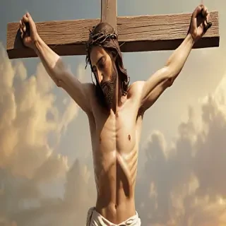jesus on the cross picture