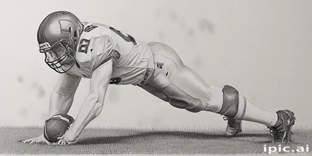 football drawing