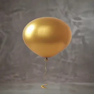 golden balloon