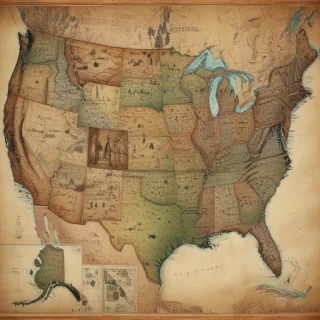 map of the us states