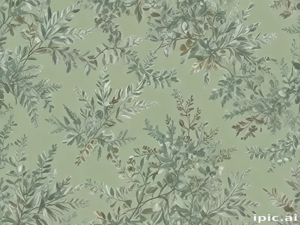 wallpaper aesthetic sage green