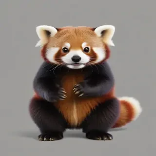 red panda png