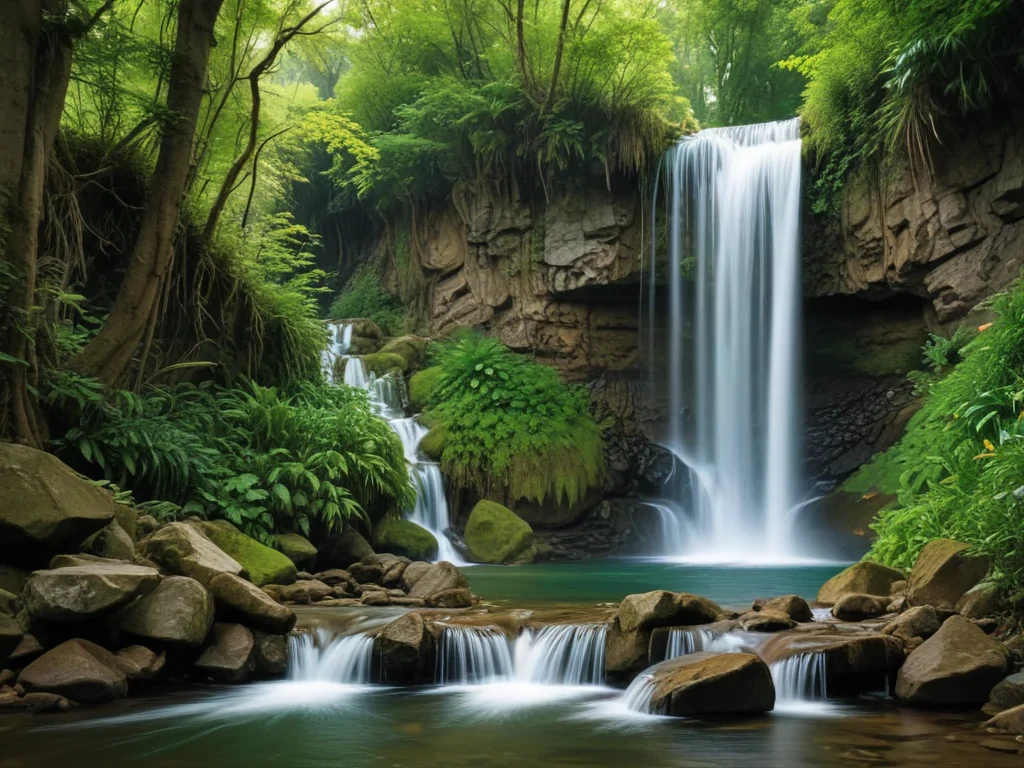 desktop waterfall backgrounds