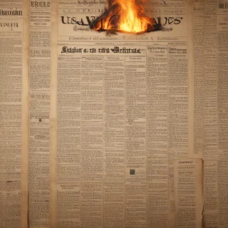 old newspaper background