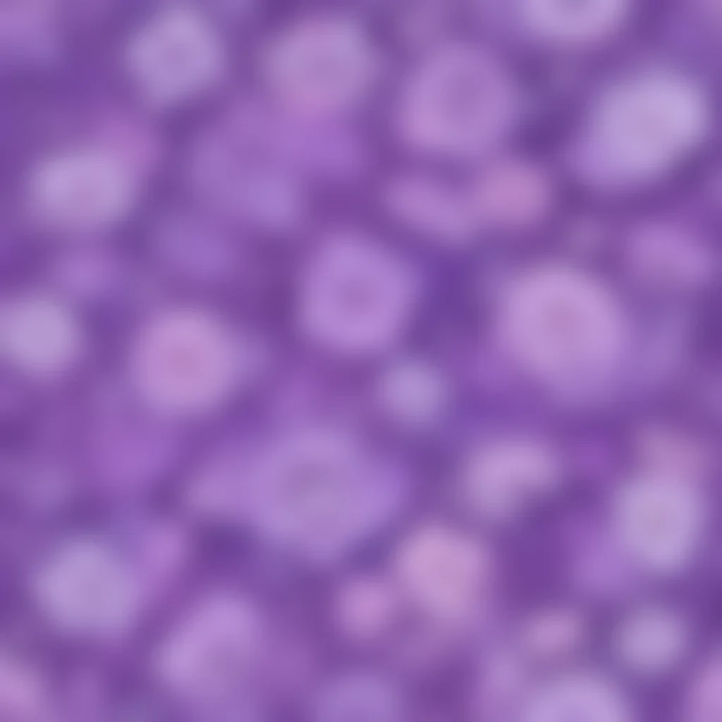 kawaii cute purple wallpaper