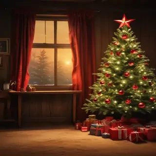 christmas story background