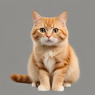 orange cat png
