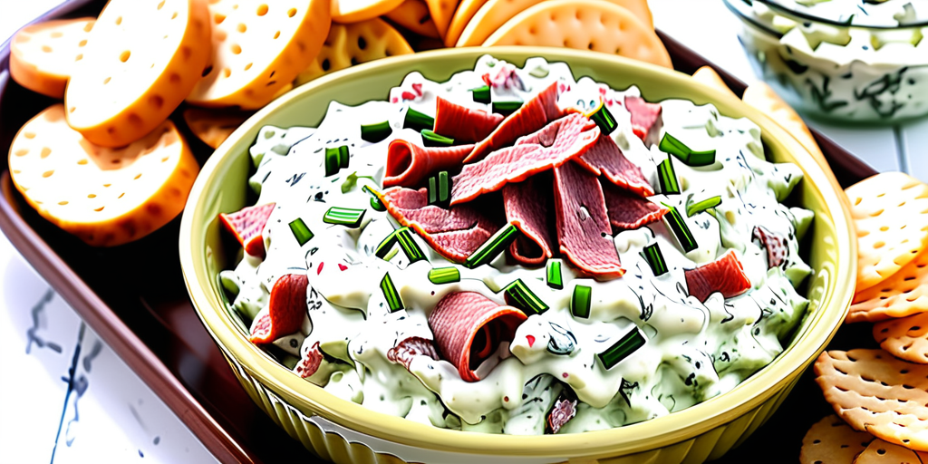 dill pickle dip with dried beef