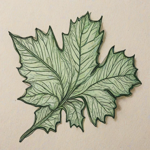 leaf doodle