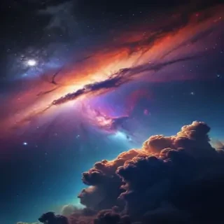 space background iphone
