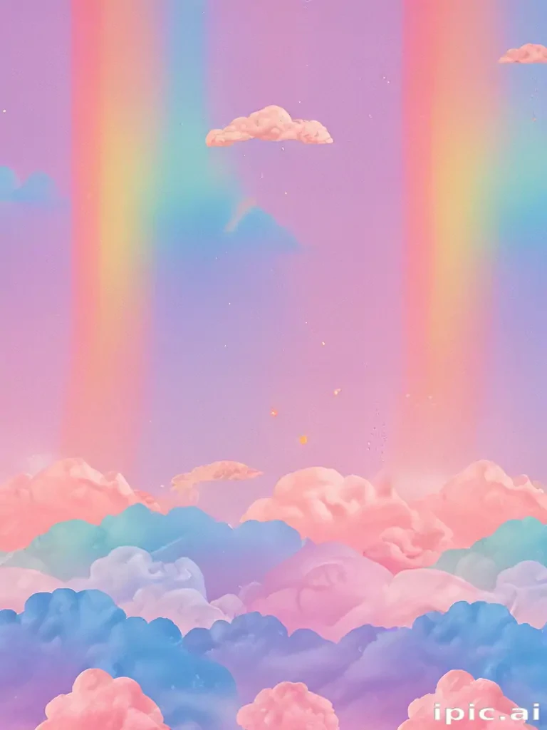 rainbow wallpaper aesthetic