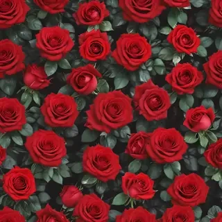 red roses aesthetic