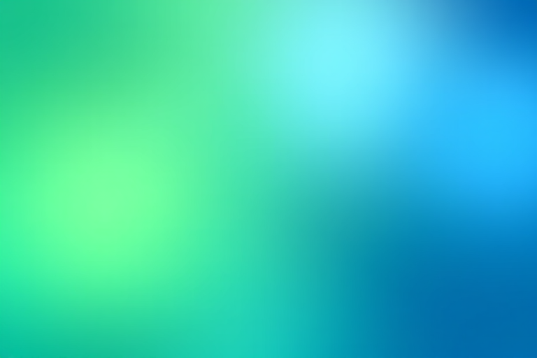 generate a smooth gradient background with soft transitions of green, blue, and teal colors blending harmoniously