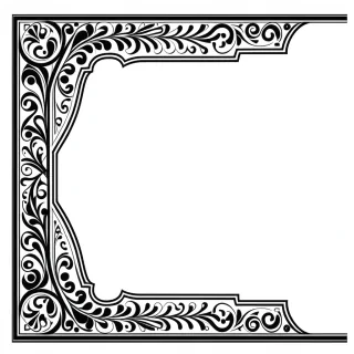 border line design