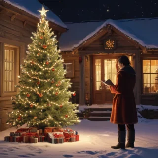 christmas outline