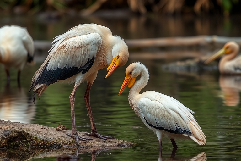preening