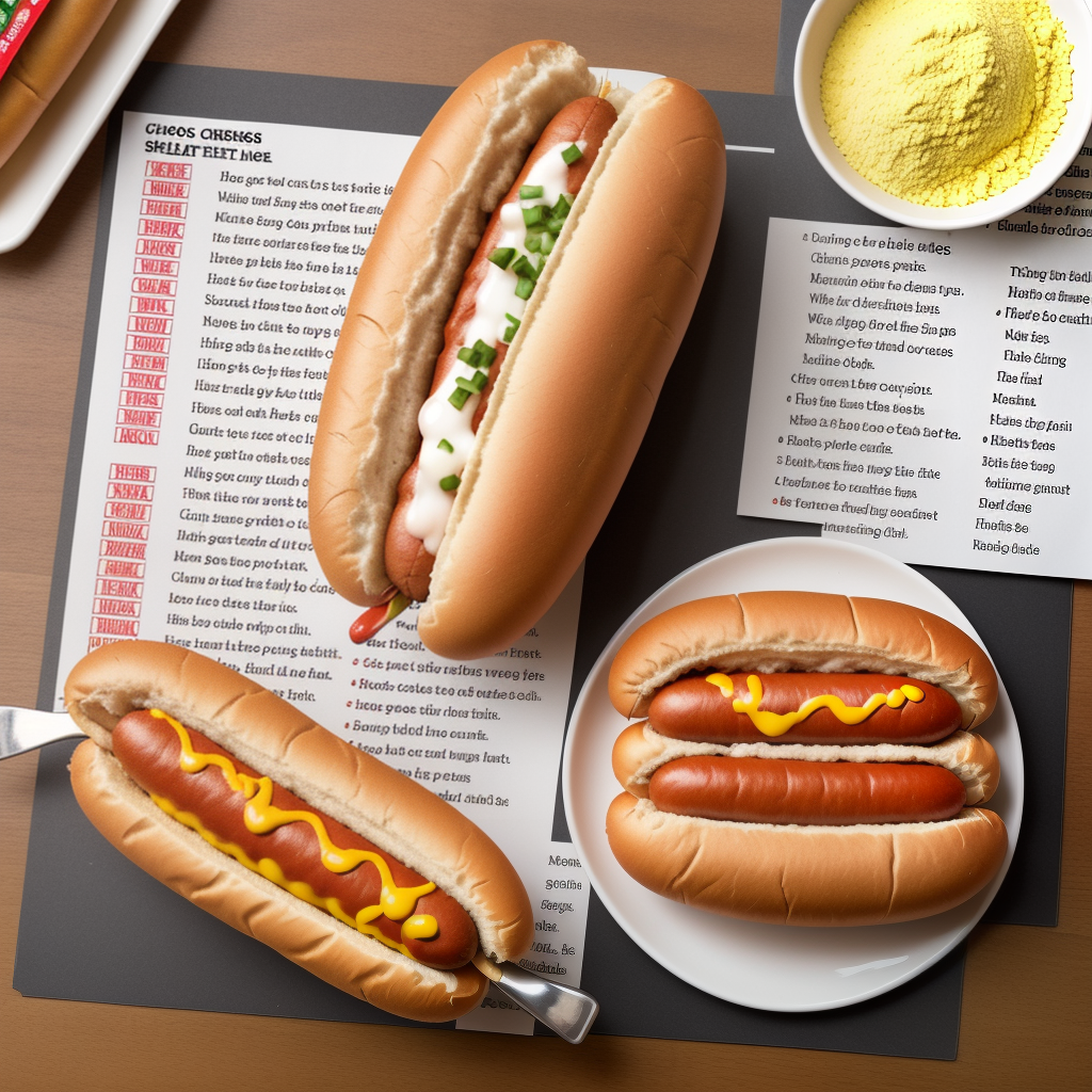 seasoning on a chicago style hot dog crossword