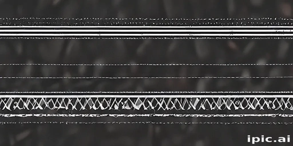 patterned line