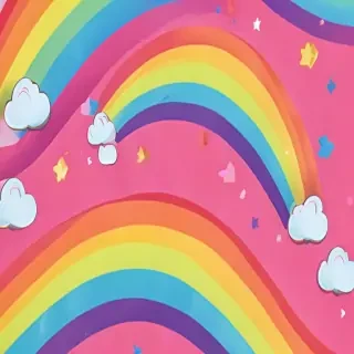 cute rainbow wallpaper