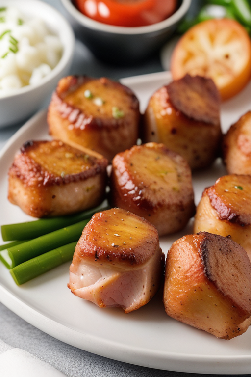 air fryer pork chop bites