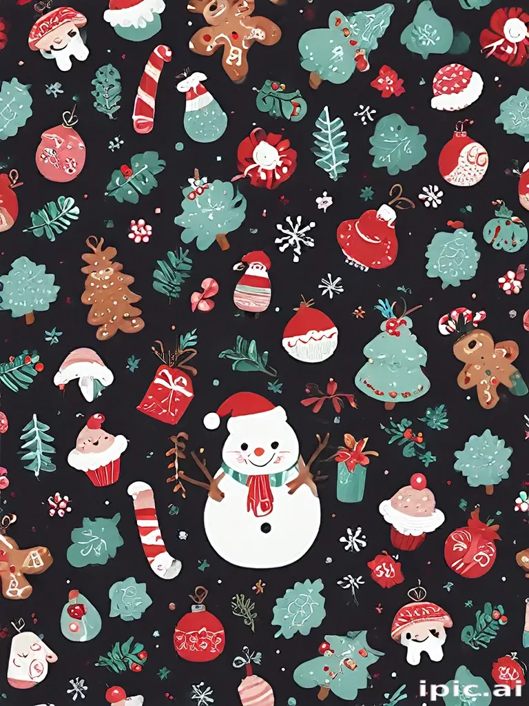 cute christmas phone backgrounds