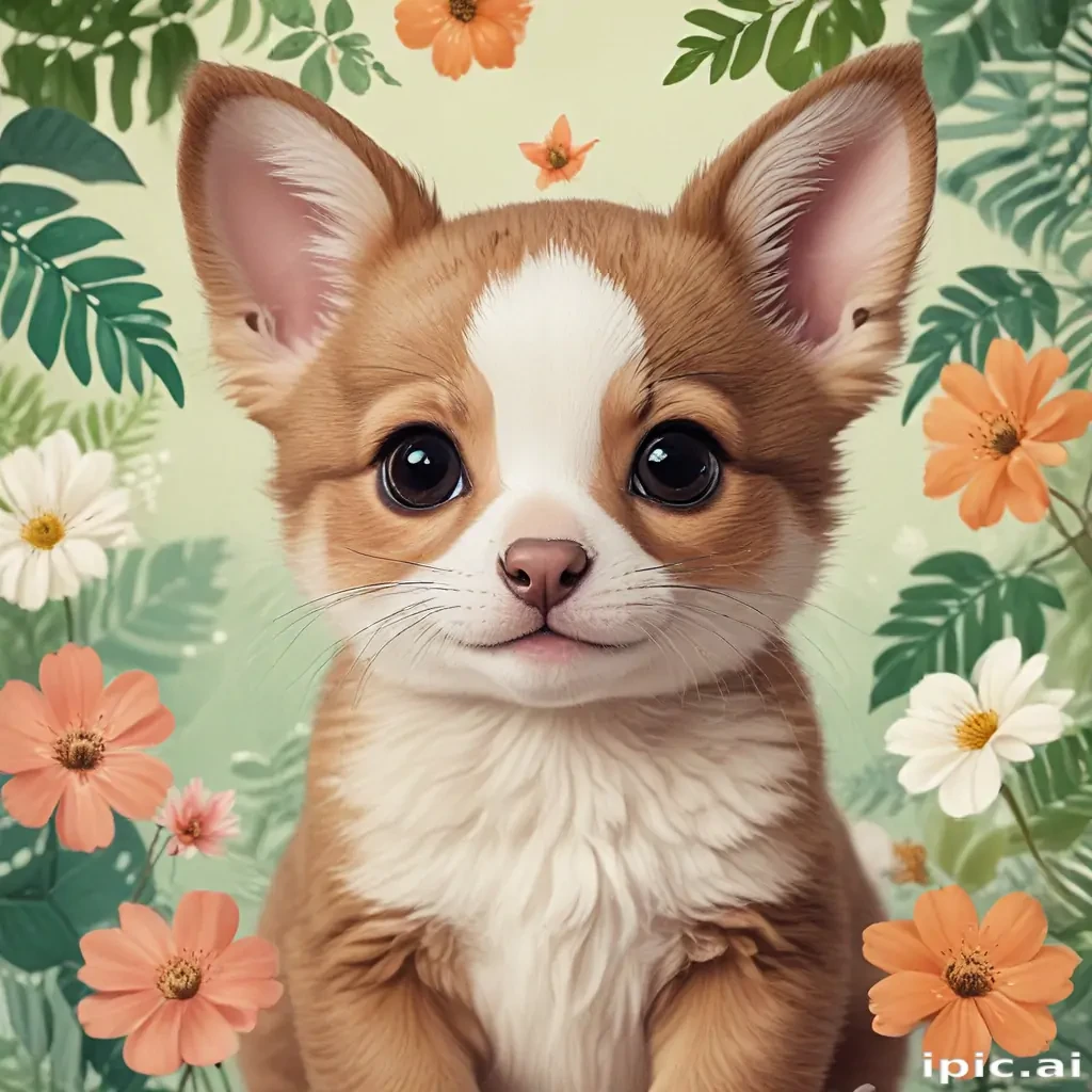 cute animal background