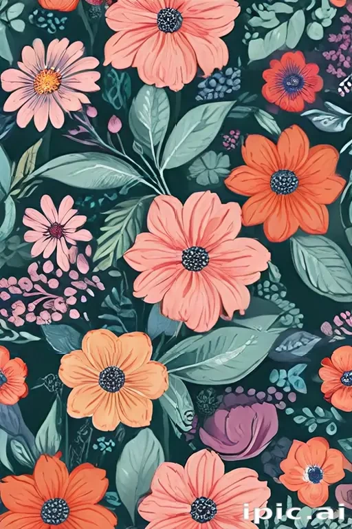 seamless floral pattern