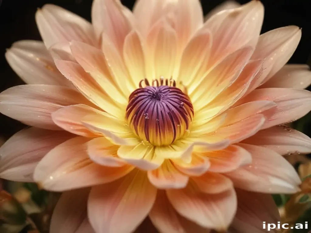 light flower background