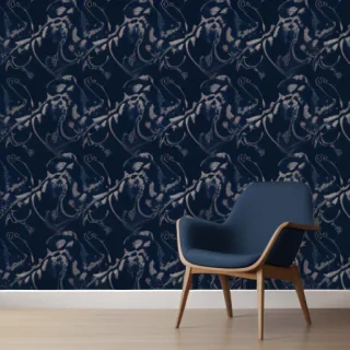 dark wallpaper blue