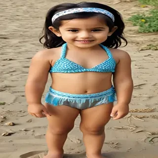 indian kid bikini