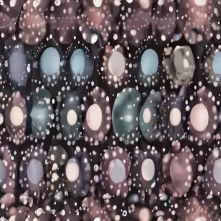 polka dots transparent