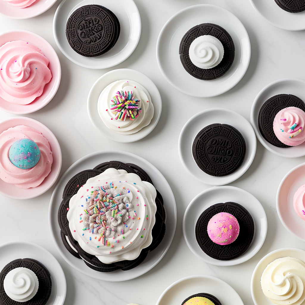 build your own oreo with funfetti