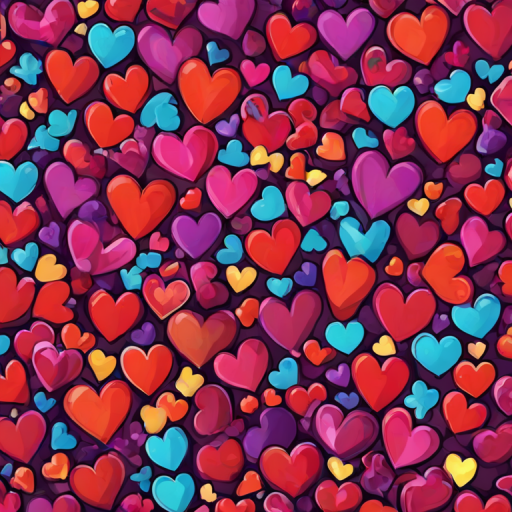 hearts iphone wallpaper