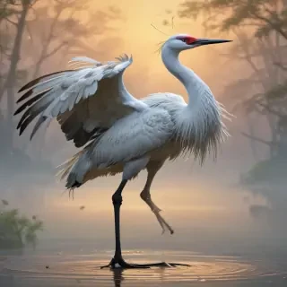 crane bird