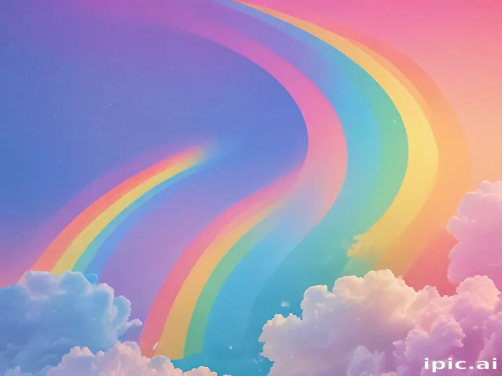 rainbow wallpaper aesthetic