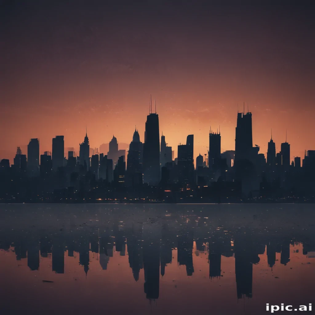 city silhouette png