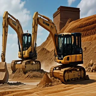 excavator wallpaper