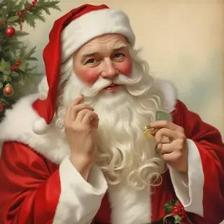 vintage santa images