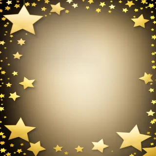 gold star transparent background