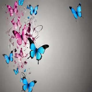 butterfly background transparent