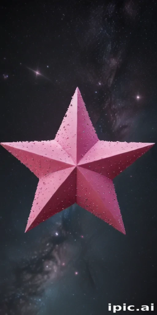 pink stars png