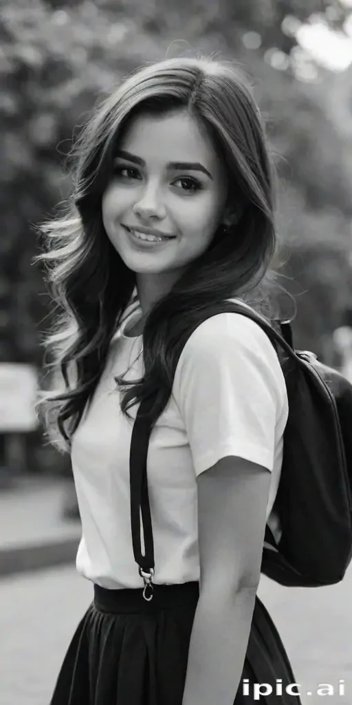 cute black and white