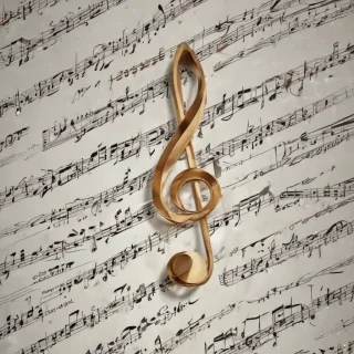 music notes transparent