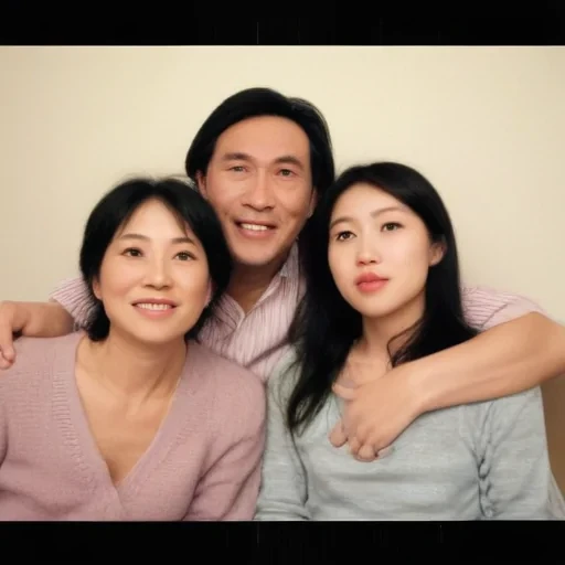 free use asian family