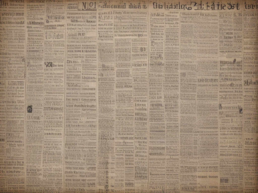 newspaper paper background