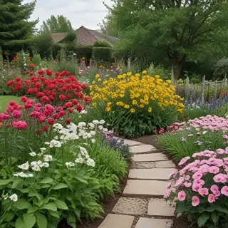 flower garden