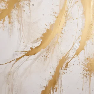 gold and white background