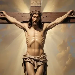 a picture of jesus on the cross