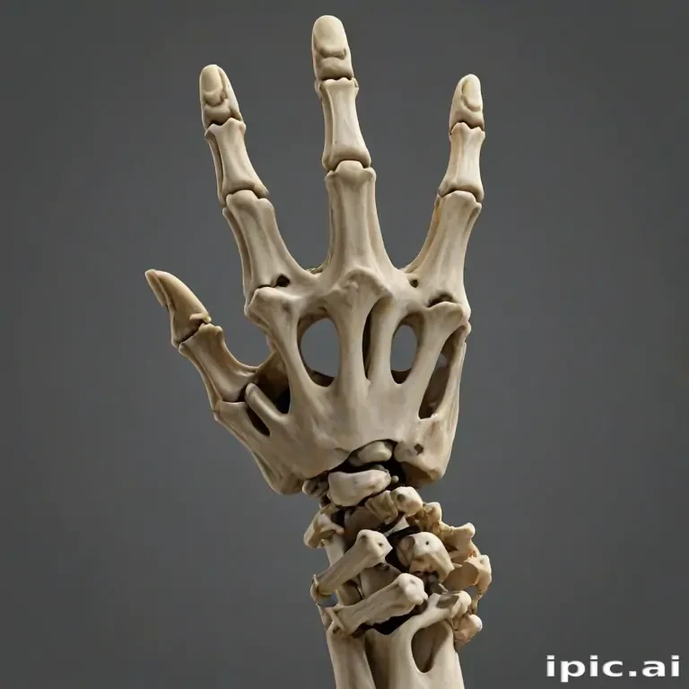 skeleton hand png