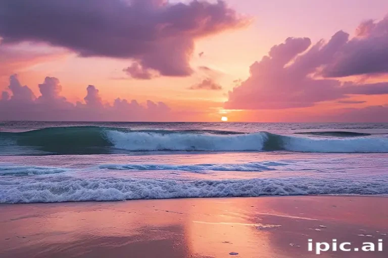 aesthetic beach background